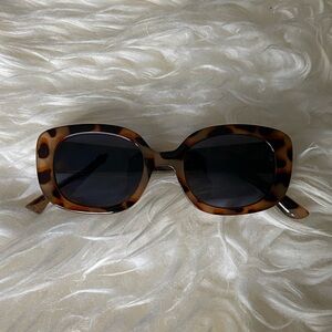 & Other Stories Brown Patterned Sunglasses